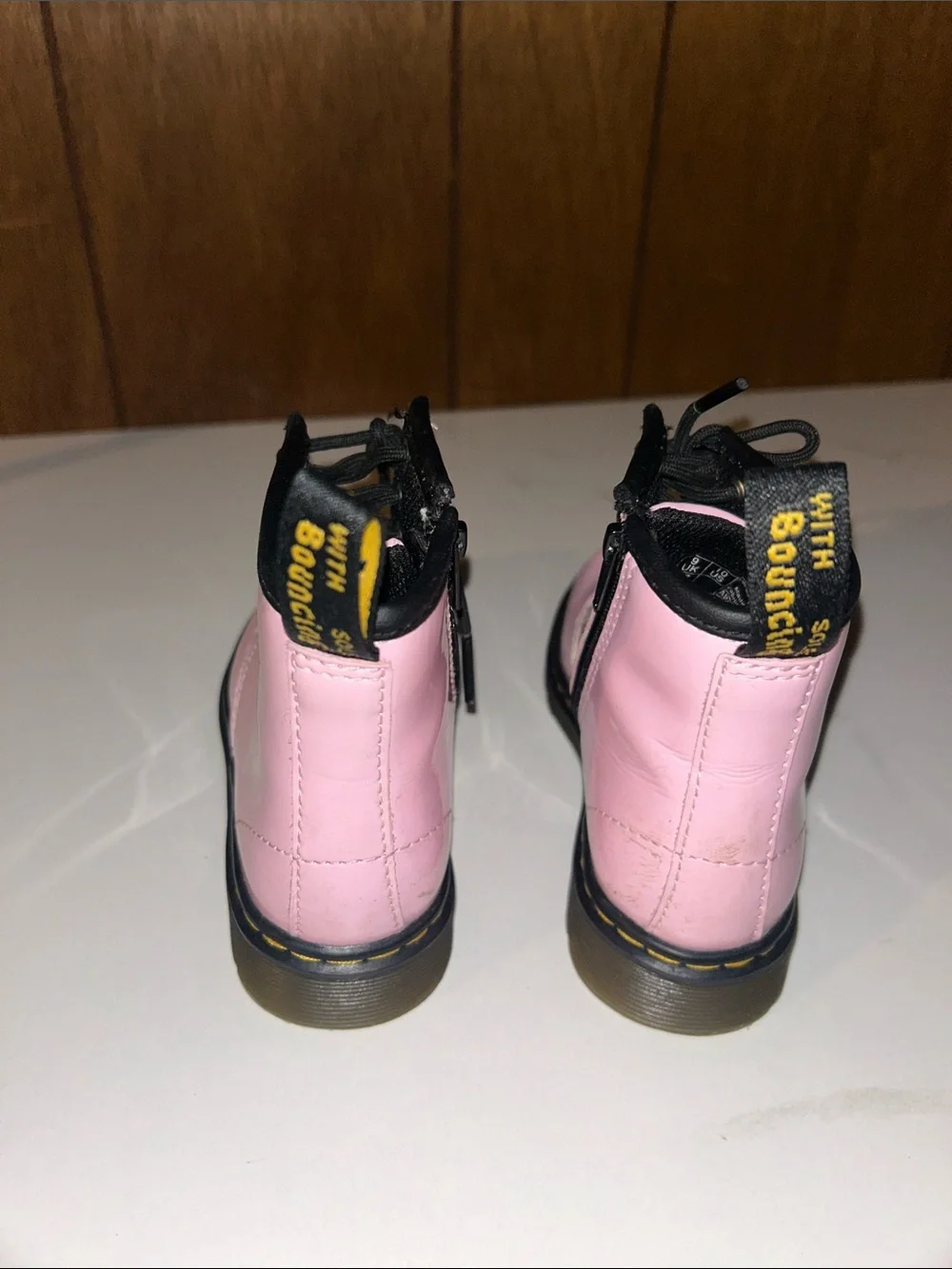 Dr. Martens | Pink Lace-Up Boots